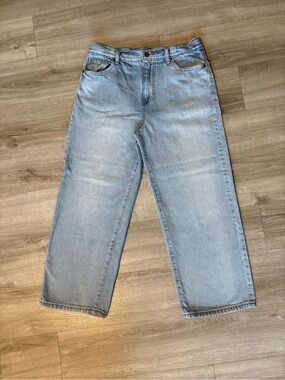 Cat & Jack Light Wash Relaxed Straight Jeans